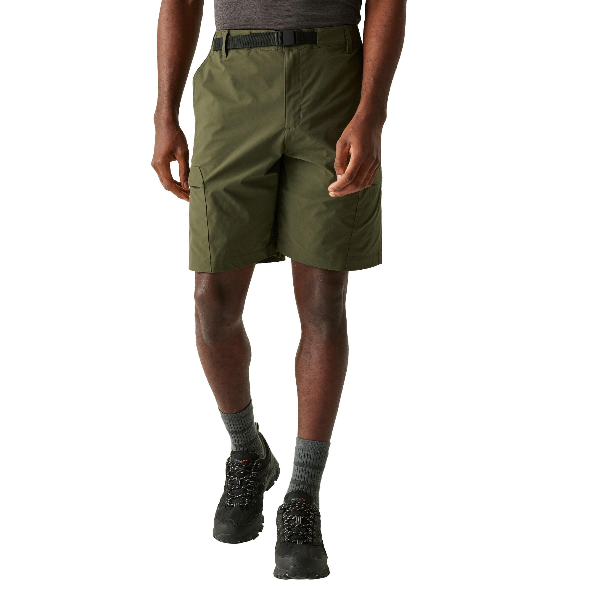 Short MALLEN Homme (Kaki Foncé) 4/5