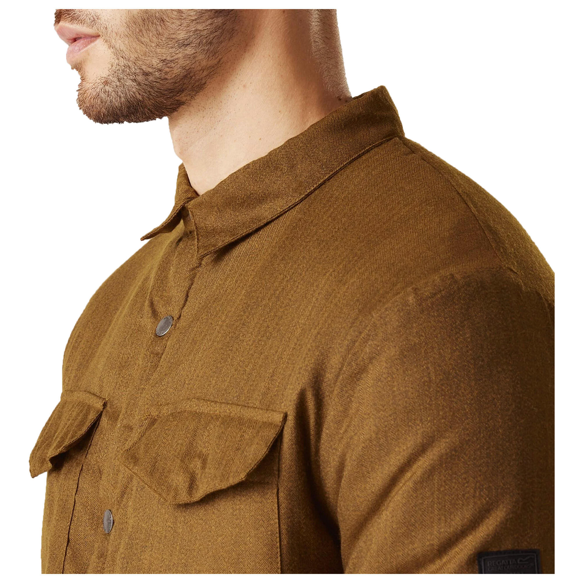 Camicia Isolato Uomo Regatta Gawayne Spezie Catai 3/4