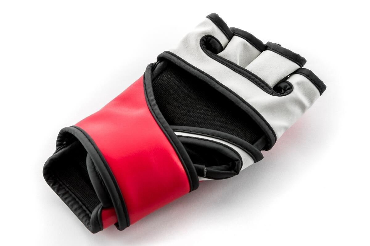 UFC MMA Open Palm Handschuhe Rot L/XL 3/7