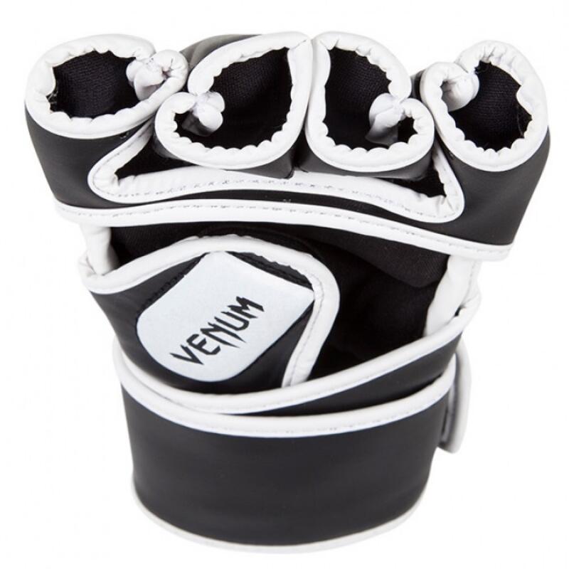 Venum Challenger MMA Gloves - Skintex Leather - Black 6/7