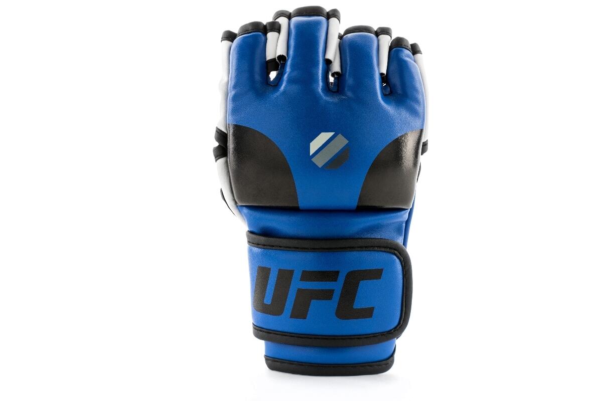 UFC MMA Open Palm Handschuhe Blau L/XL 6/7