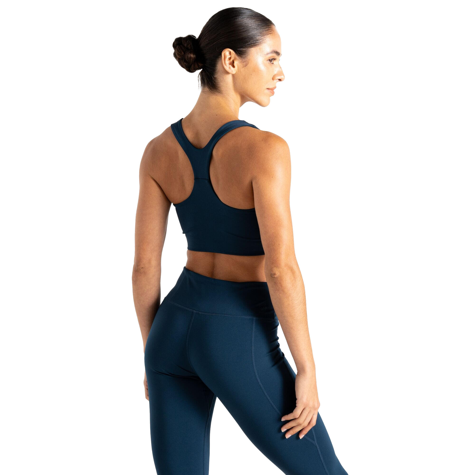 Womens/Ladies Swift III Sports Bra (Moonlight Denim) 4/5
