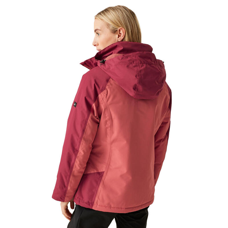 Veste Imperméable CALDERDALE Femme (Rouge Clair / Rouge Foncé)