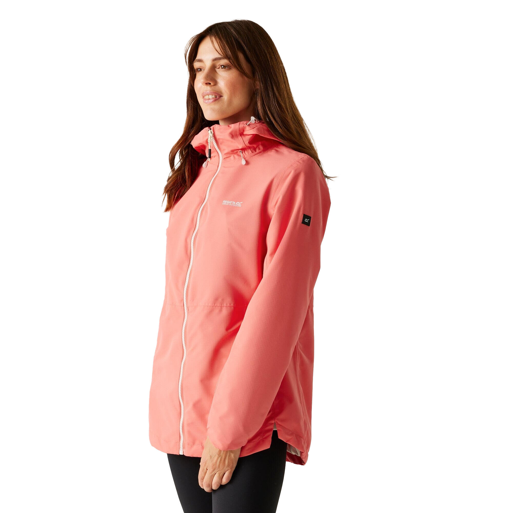 Chaqueta Impermeable Hamara IV para Mujer Melocotón Bloom 4/5