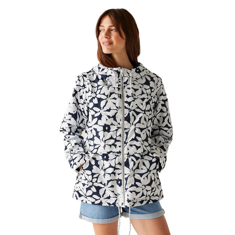 Veste Imperméable BAYLETTA Femme (Bleu Marine / Blanc)