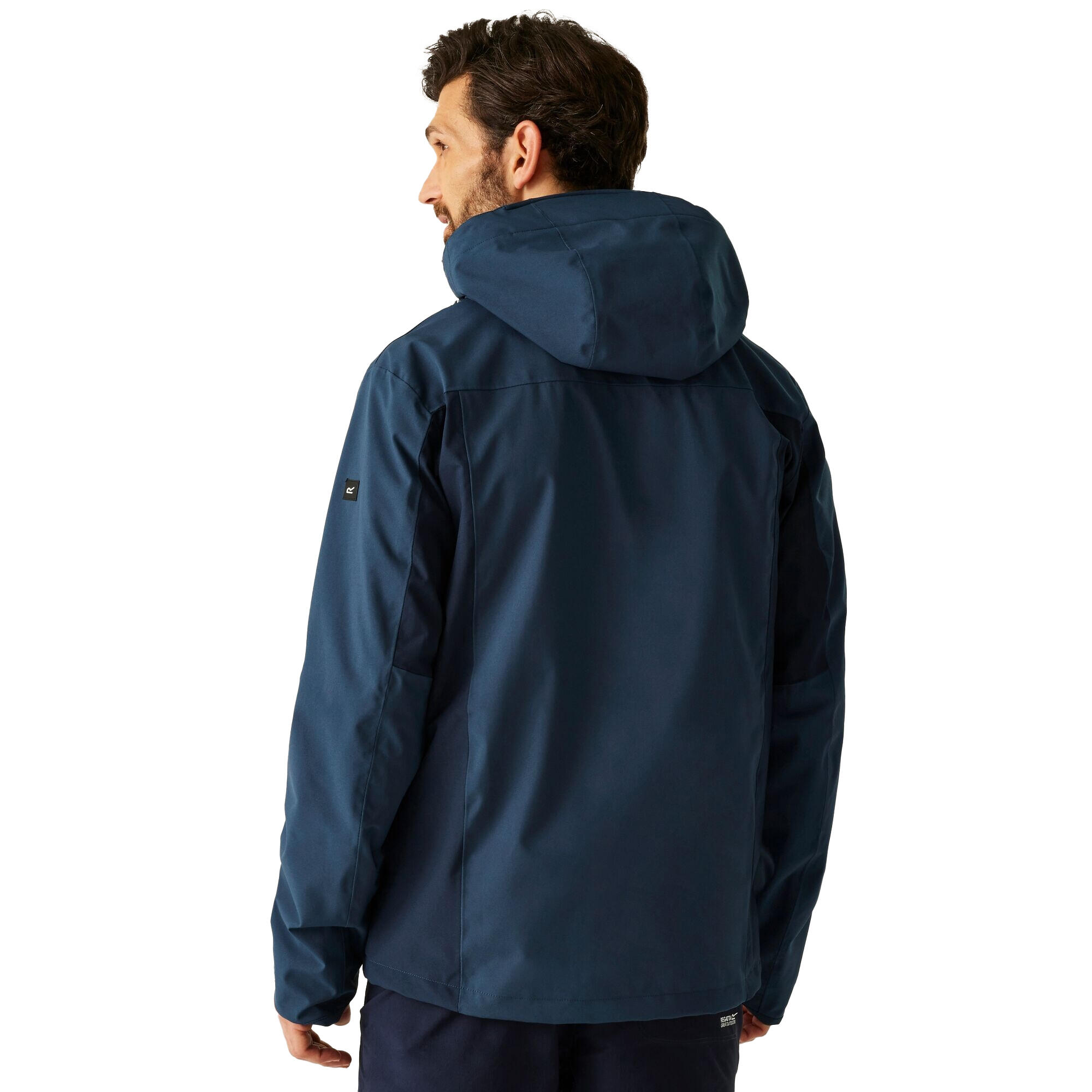 Veste Imperméable BIRCHDALE Homme (Bleu Sarcelle Foncé / Bleu Marine) 4/5