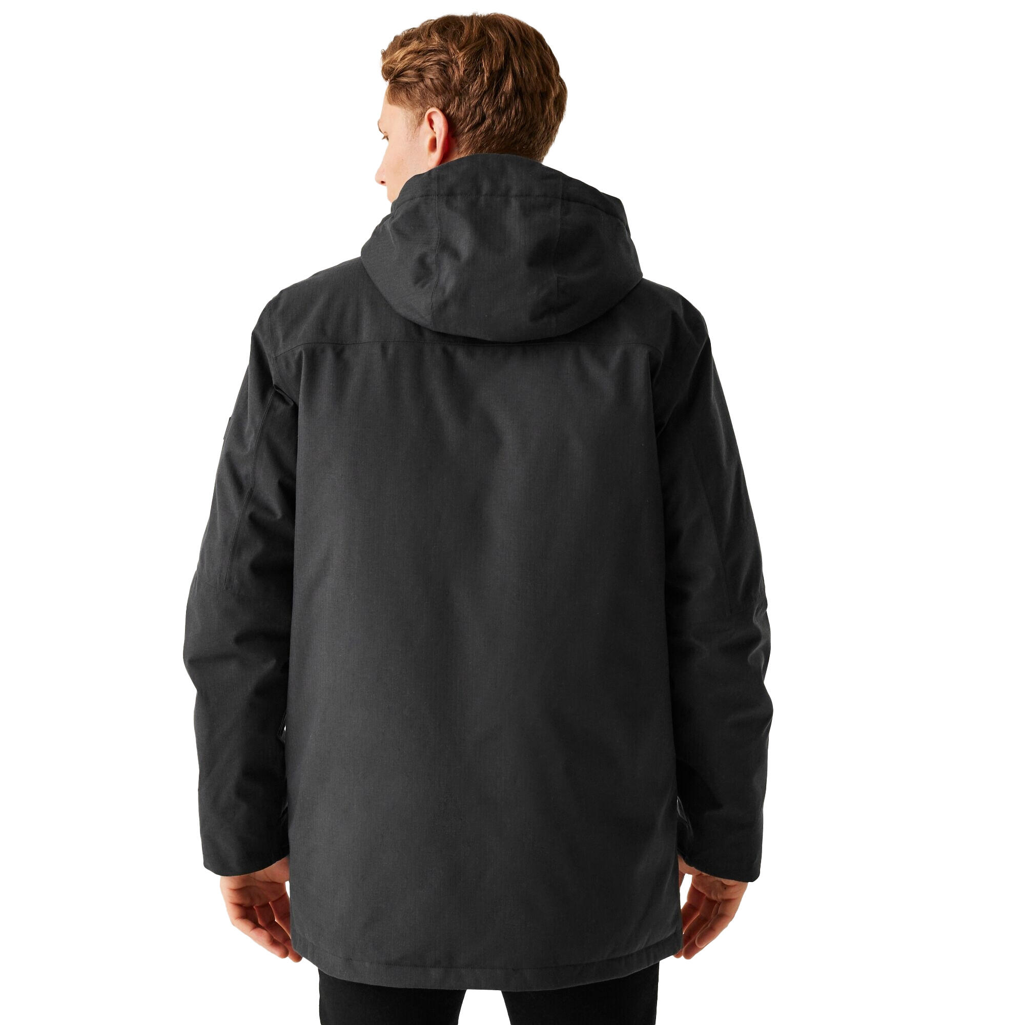 Veste Isolée EZDALE Homme (Noir Chiné / Noir) 4/5