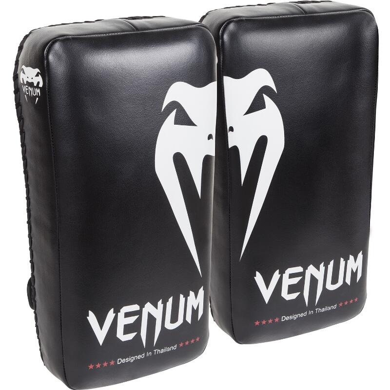 Venum Giant Kick Pads - Black-Ice (Pair) 2/7