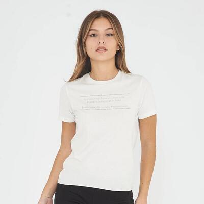 T-shirt in cotone da ginnastica GAMINEDE nera