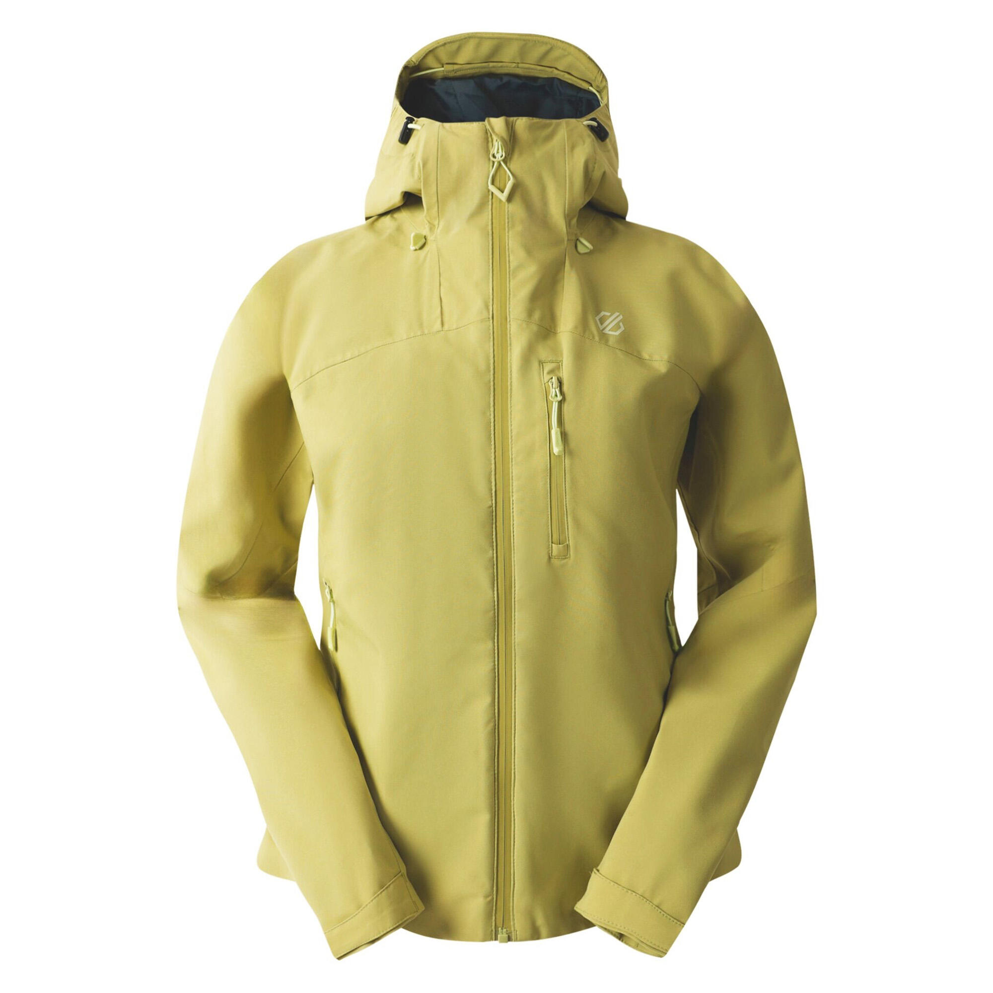 DARE 2B Dames Torrek II Colour Block Waterdichte Jas (Bamboe)
