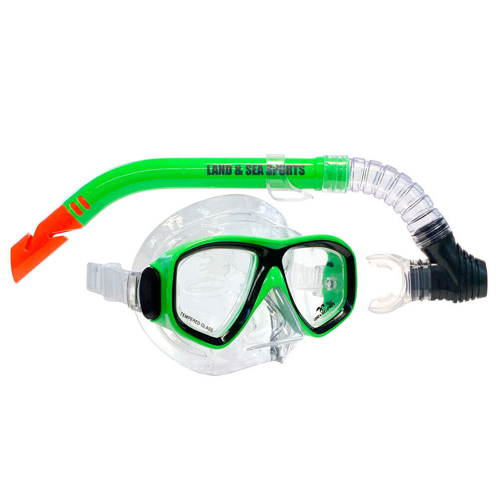 Land & Sea Sports Australia Clearwater Silicone Mask & Snorkel Set 10y+