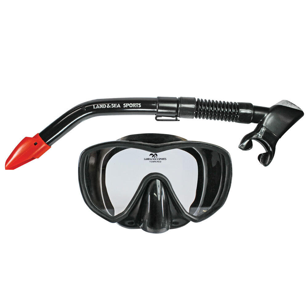 Land & Sea Sports Australia Marlin Frameless Silicone Mask & Snorkel Set Adult