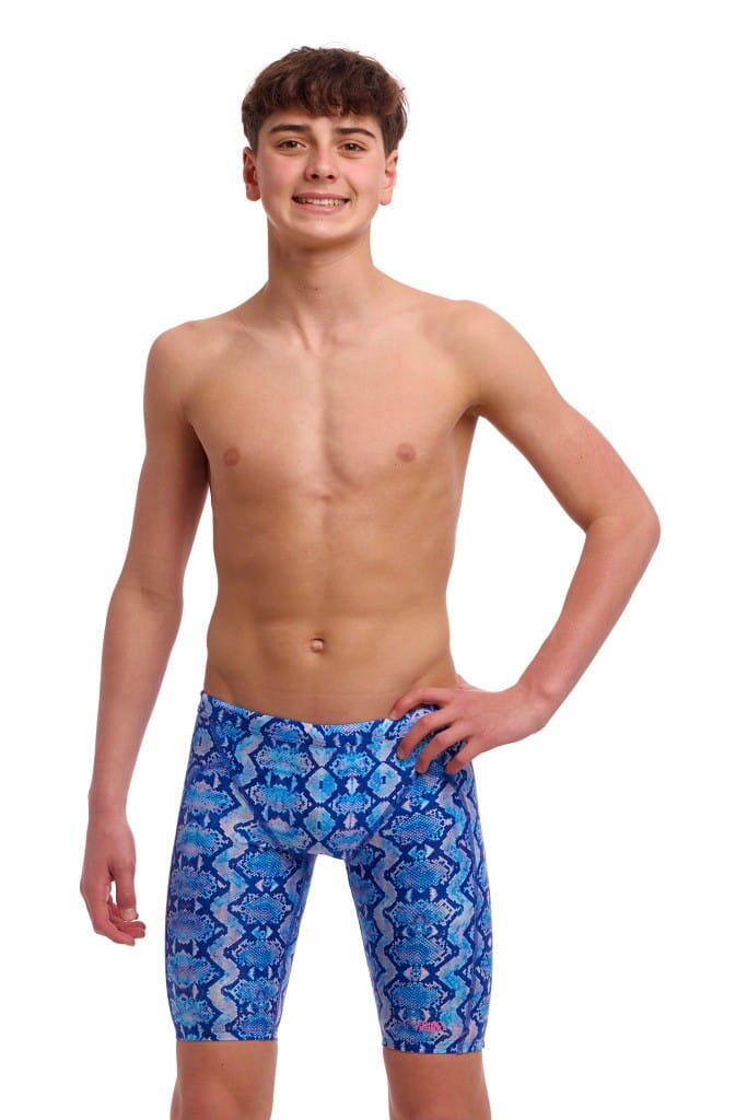 Spodenki FUNKY TRUNKS Blue Viper - jammery chłopięce 5/7