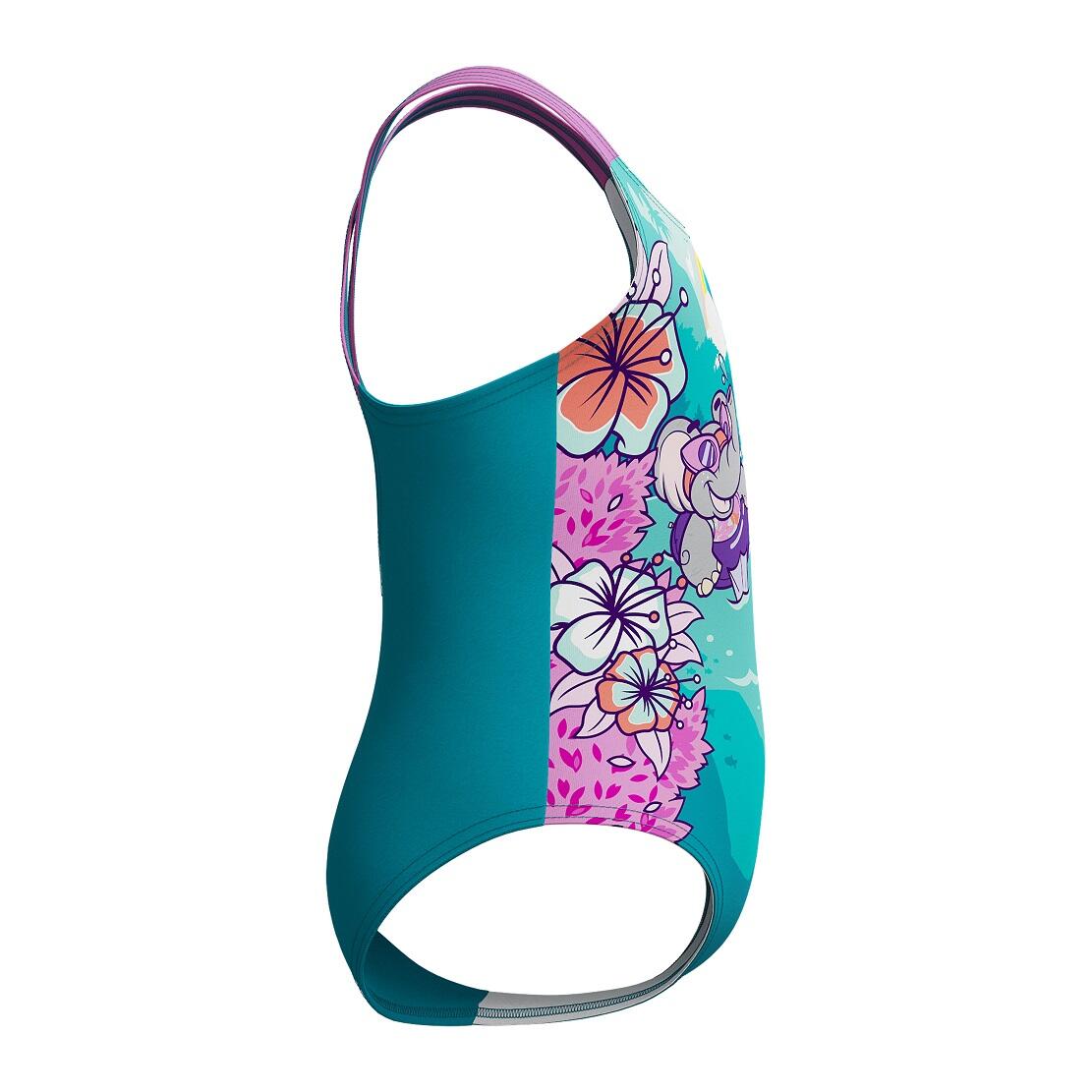 Strój kąpielowy jednoczęściowyna basen dla dziewczynek Speedo Learn To Swim 5/6