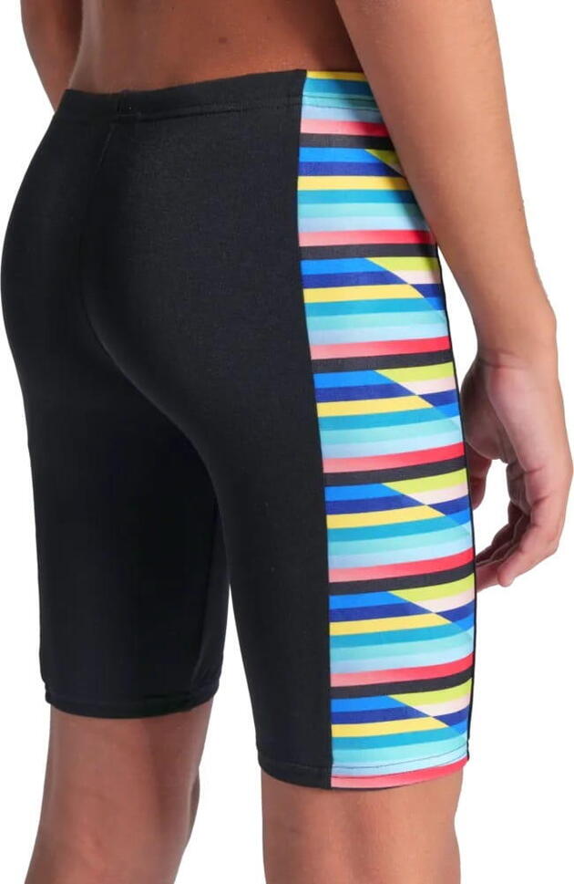 Spodenki do pływania Arena Stripe czarne - jammery