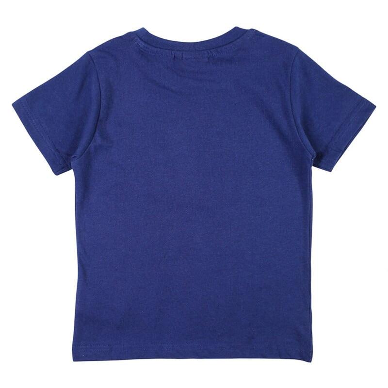 Tricou copii 100% bumbac, albastru, Happy, Stitch