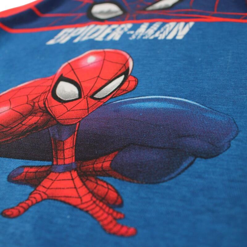 Tricou copii 100% bumbac, rosu, Happy, Spiderman
