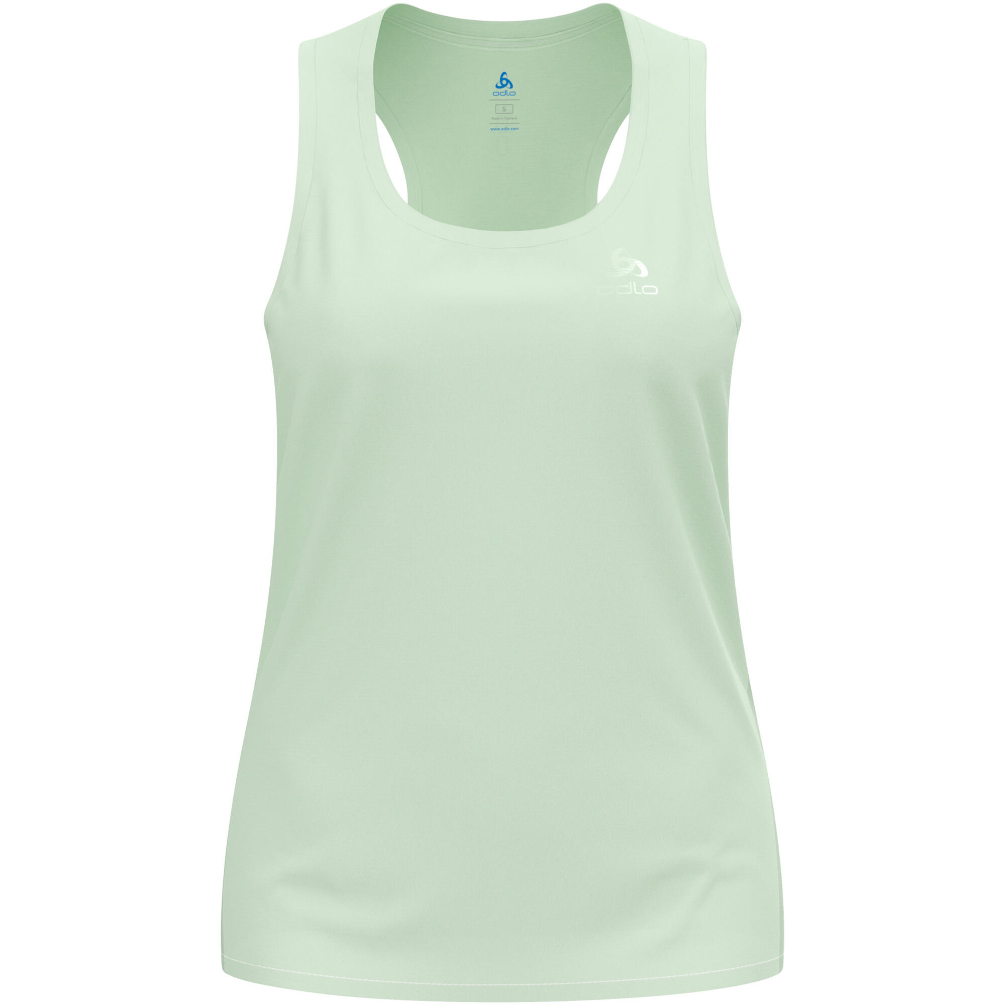 Koszulka bez rękawów damska Odlo ZEROWEIGHT CHILL-TEC Tank crew neck 6/7