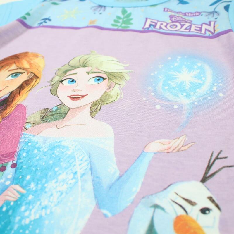 Tricou copii 100% bumbac, albastru, Happy Days, Frozen