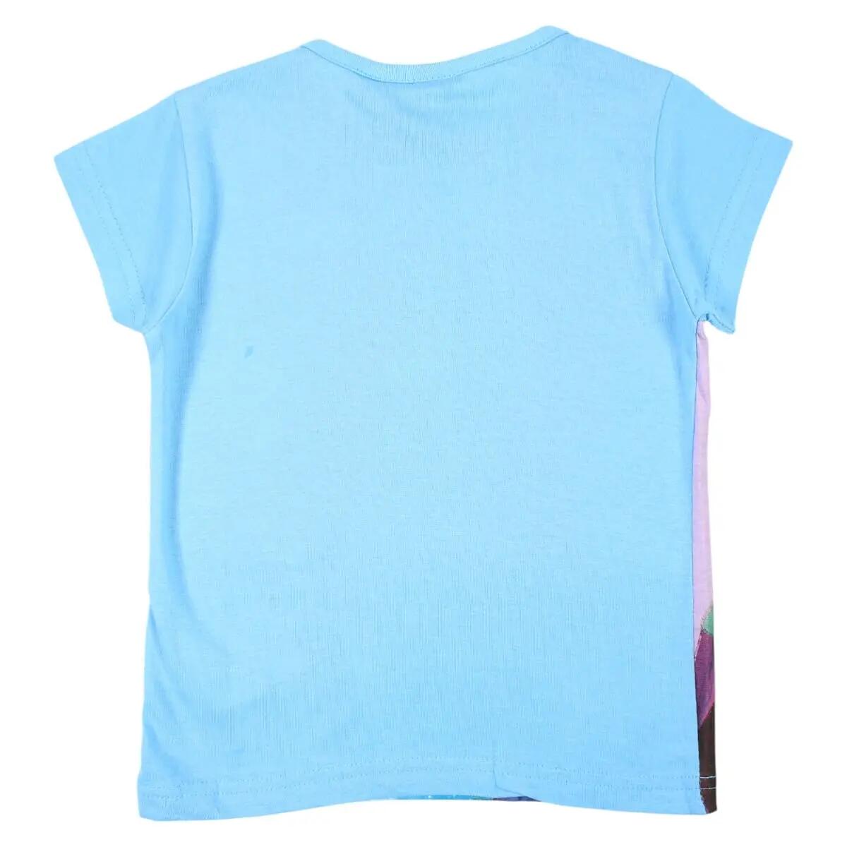 Tricou copii 100% bumbac, albastru, Happy Days, Frozen 2/3