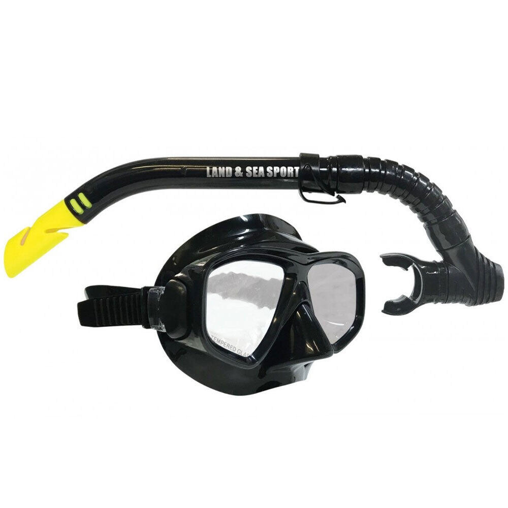 Land & Sea Sports Australia Clearwater Silicone Mask & Snorkel Set 10y+