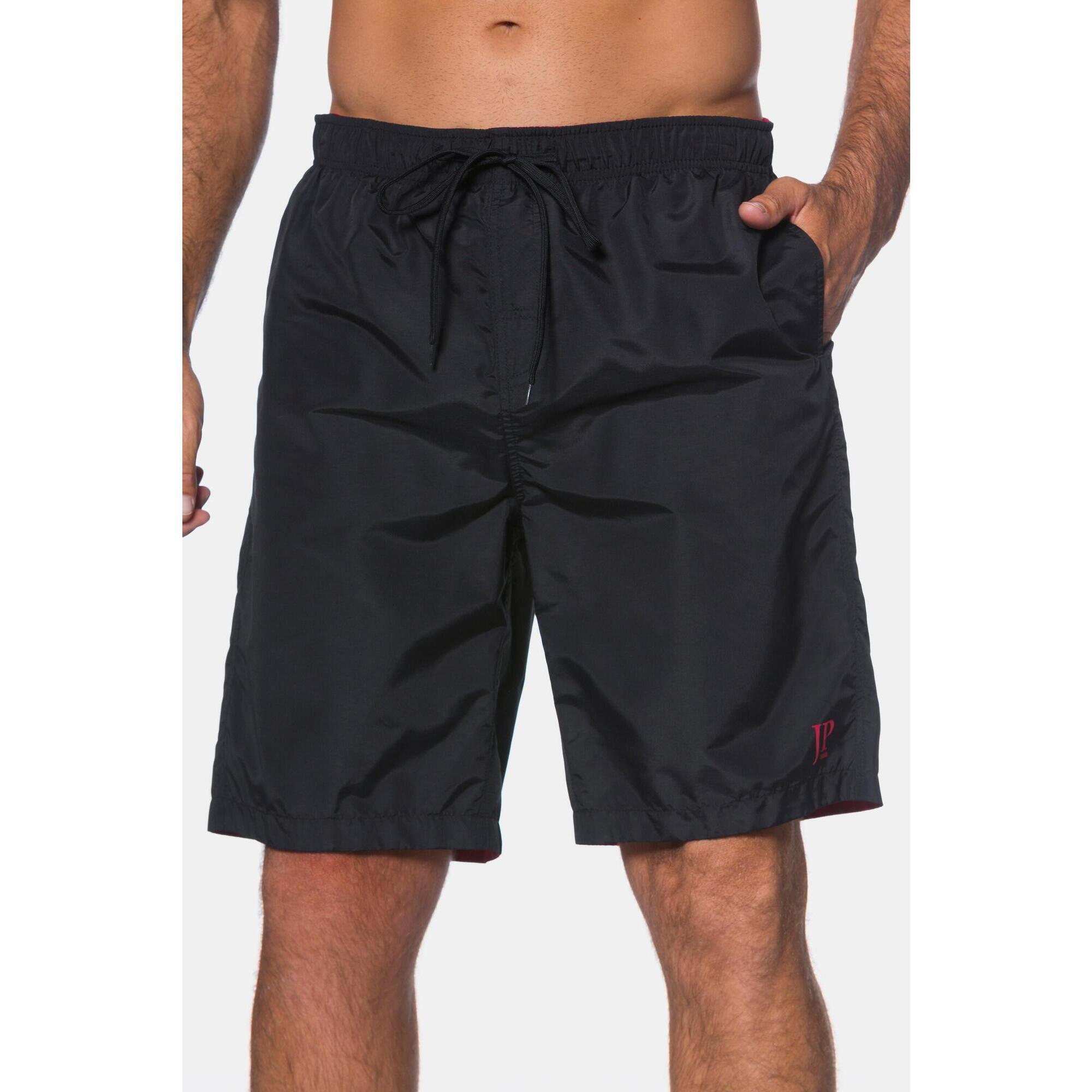 Jay-pi - Hommes Jusqu'au 7 Xl - Short De Bain Longueur Genou. Taille Élastique - Boxer De Bain - Noir - 52 2xl - Decathlon