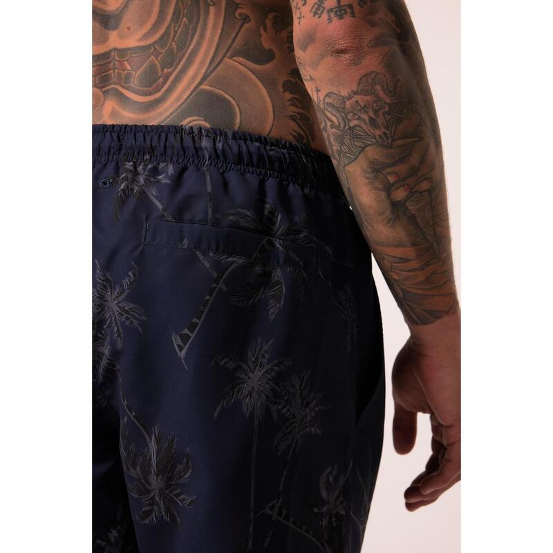 Męskie Kąpielówki Belly Fit odzież plażowa nadruk do rozm. 8XL