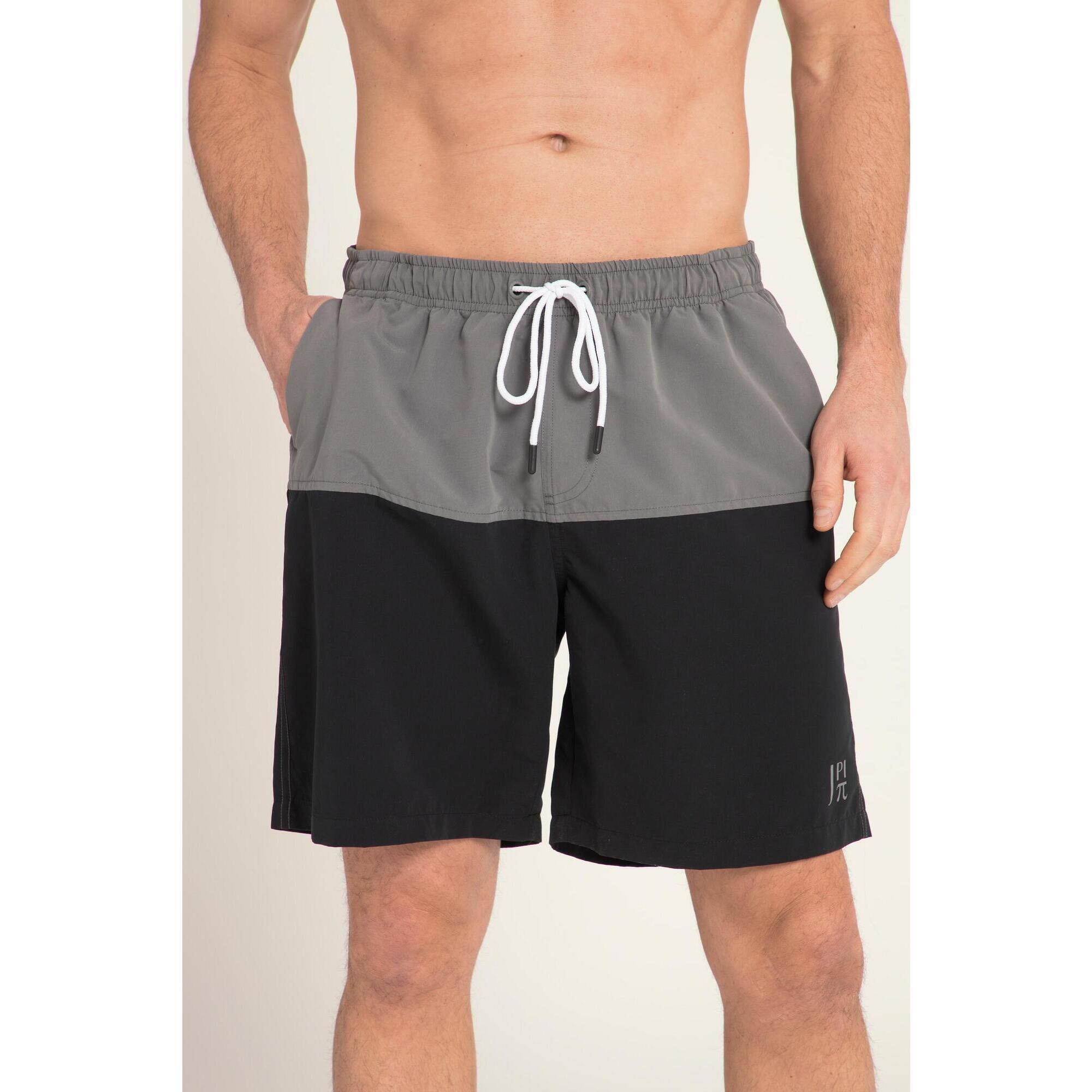 Jay-pi - Hommes Short De Bain Taille Élastique - Boxer De Bain - Noir - 48 Xl - Decathlon