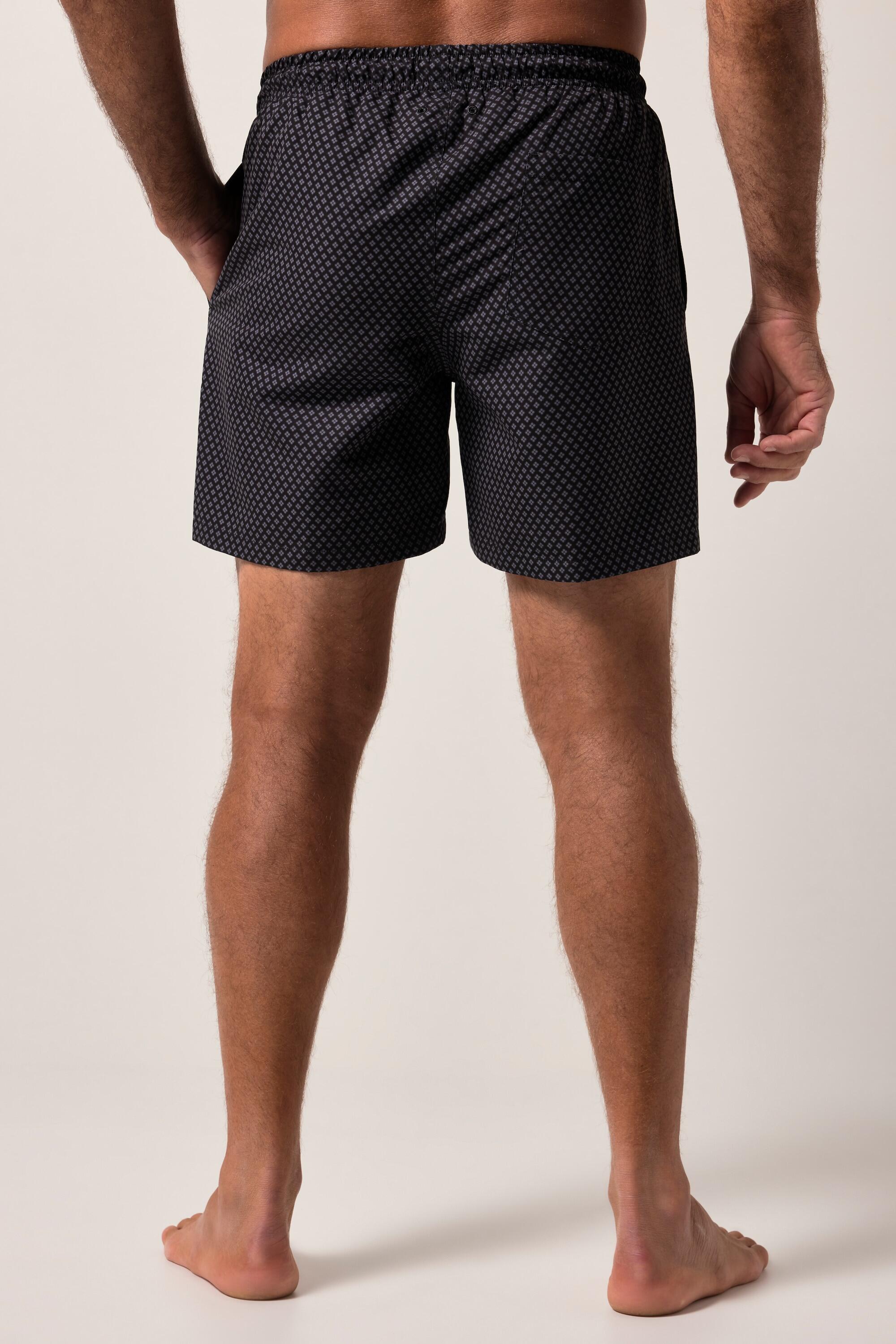 Herren Badeshorts Beachwear Elastikbund 6/9
