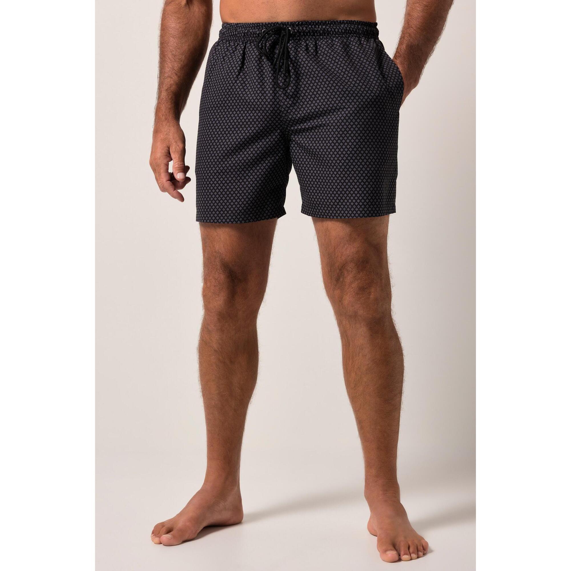Jay-pi - Hommes Short De Bain Taille Élastique - Boxer De Bain - Noir - 58 4xl - Decathlon