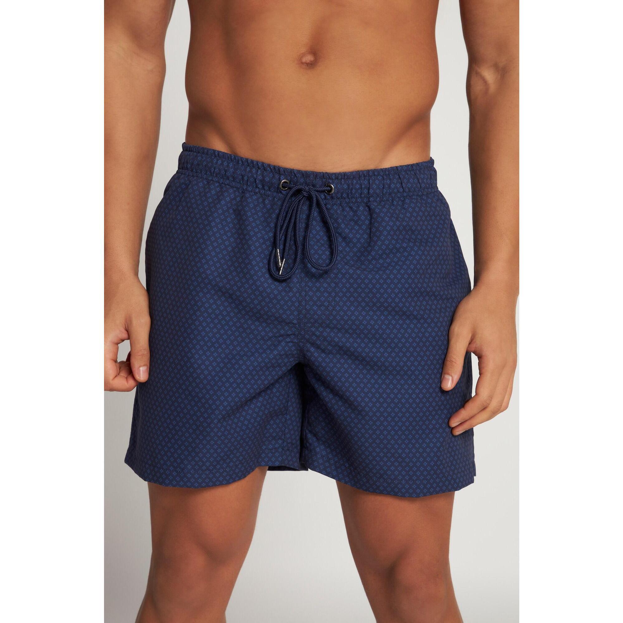 Jay-pi - Hommes Short De Bain Taille Élastique - Boxer De Bain - Bleu - Taille Unique - Decathlon