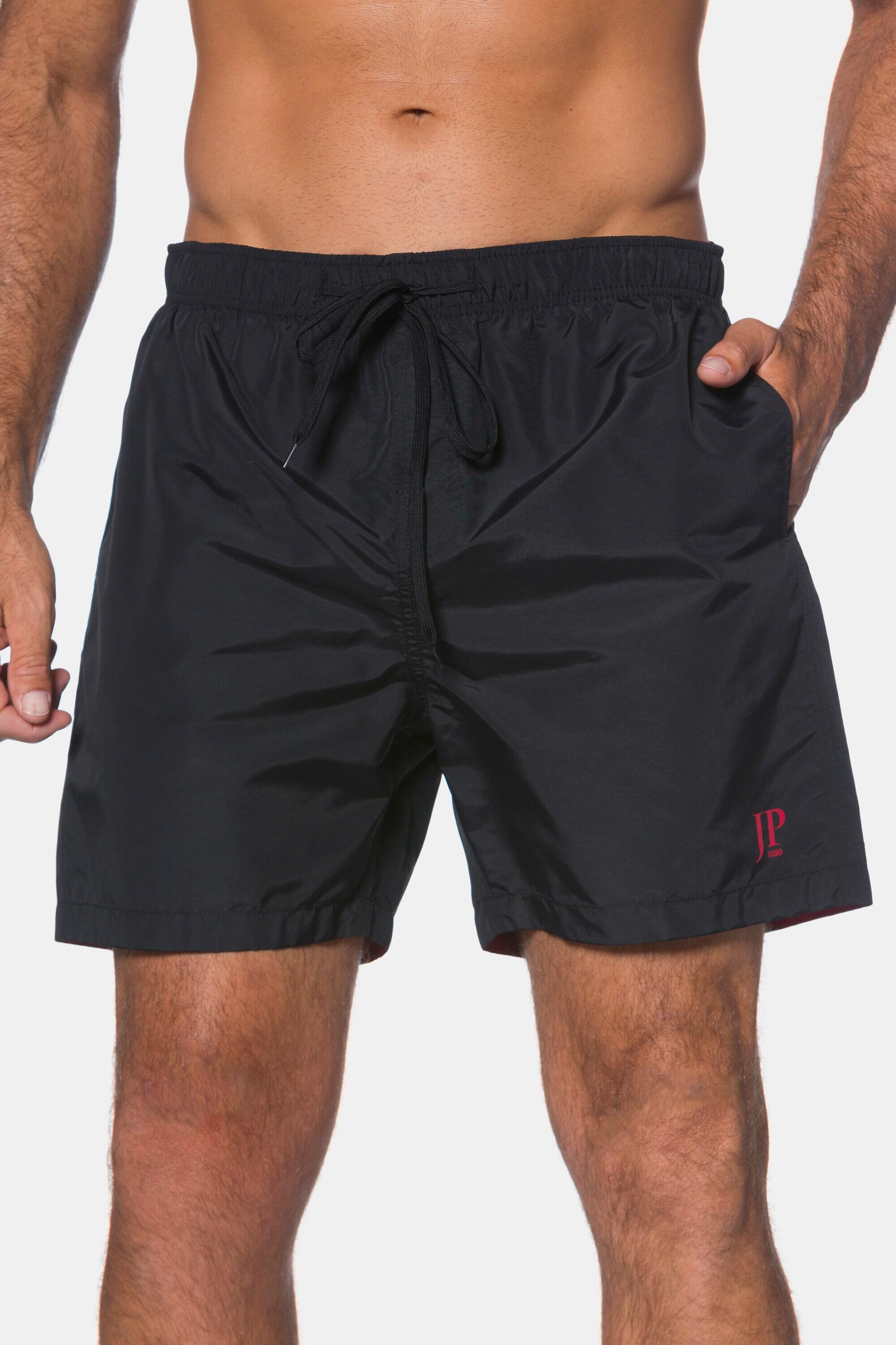 JAY-PI Men's Swim Shorts Beachwear black, elastic waistband