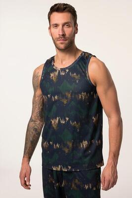 Heren tanktop fitness mesh quickdry tot 7xl