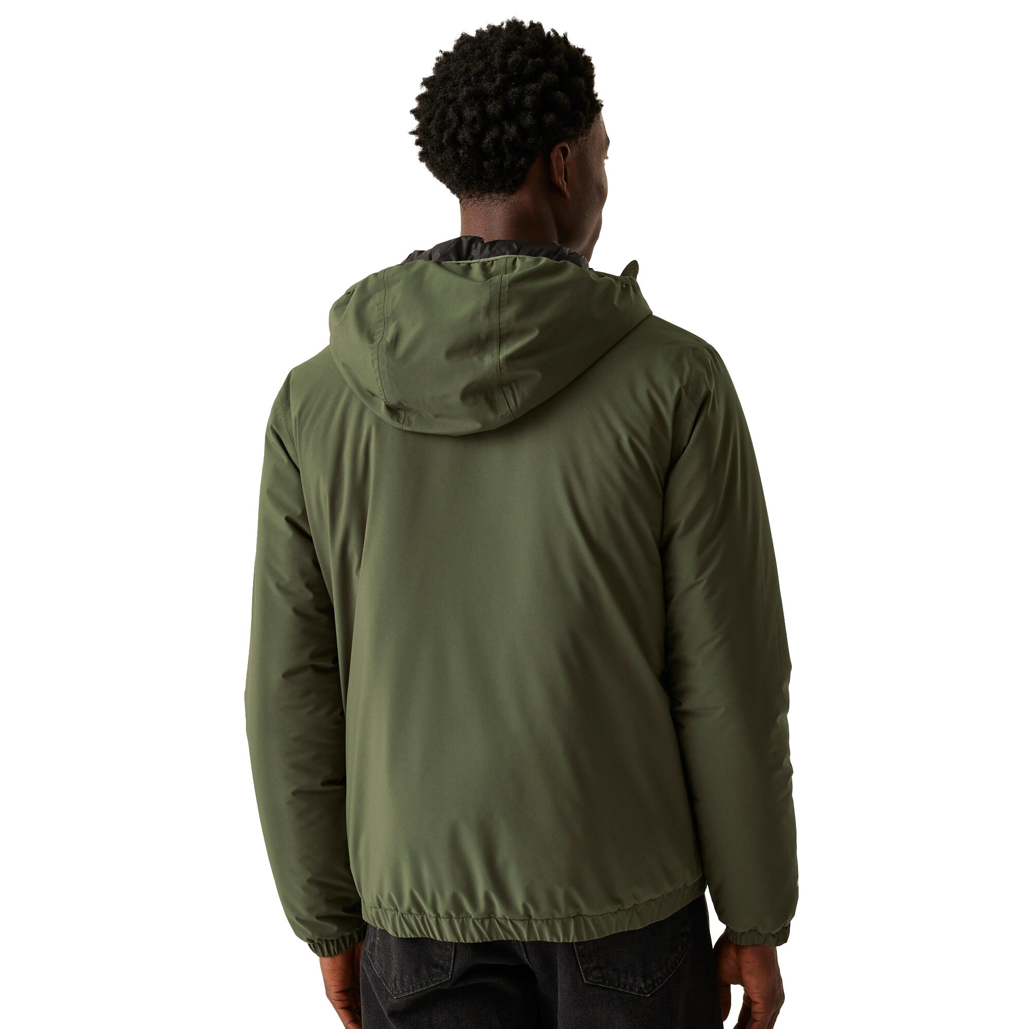 "Wiltom" Jacke, wasserfest für Herren Dunkel-Khaki 3/5