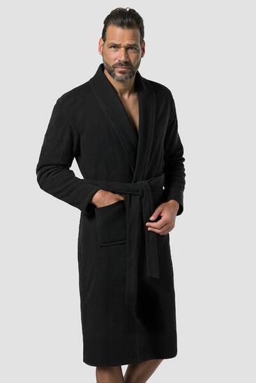 Herren Bademantel Homewear Schalkragen Frottee