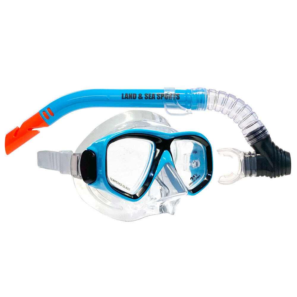 Land & Sea Sports Australia Clearwater Silicone Mask & Snorkel Set 10y+