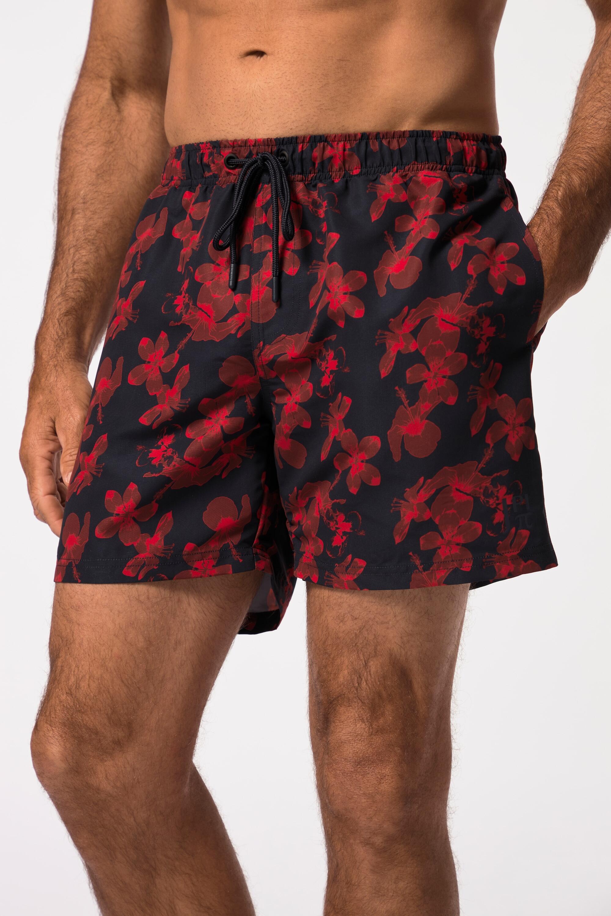 JAY-PI JAY-PI Men's Swim Shorts Blue Floral Print