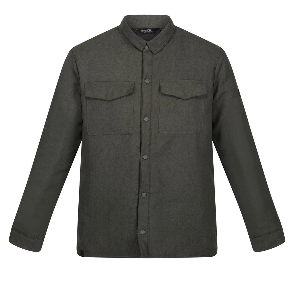 Mens Gawayne Insulated Shirt (Dark Khaki)