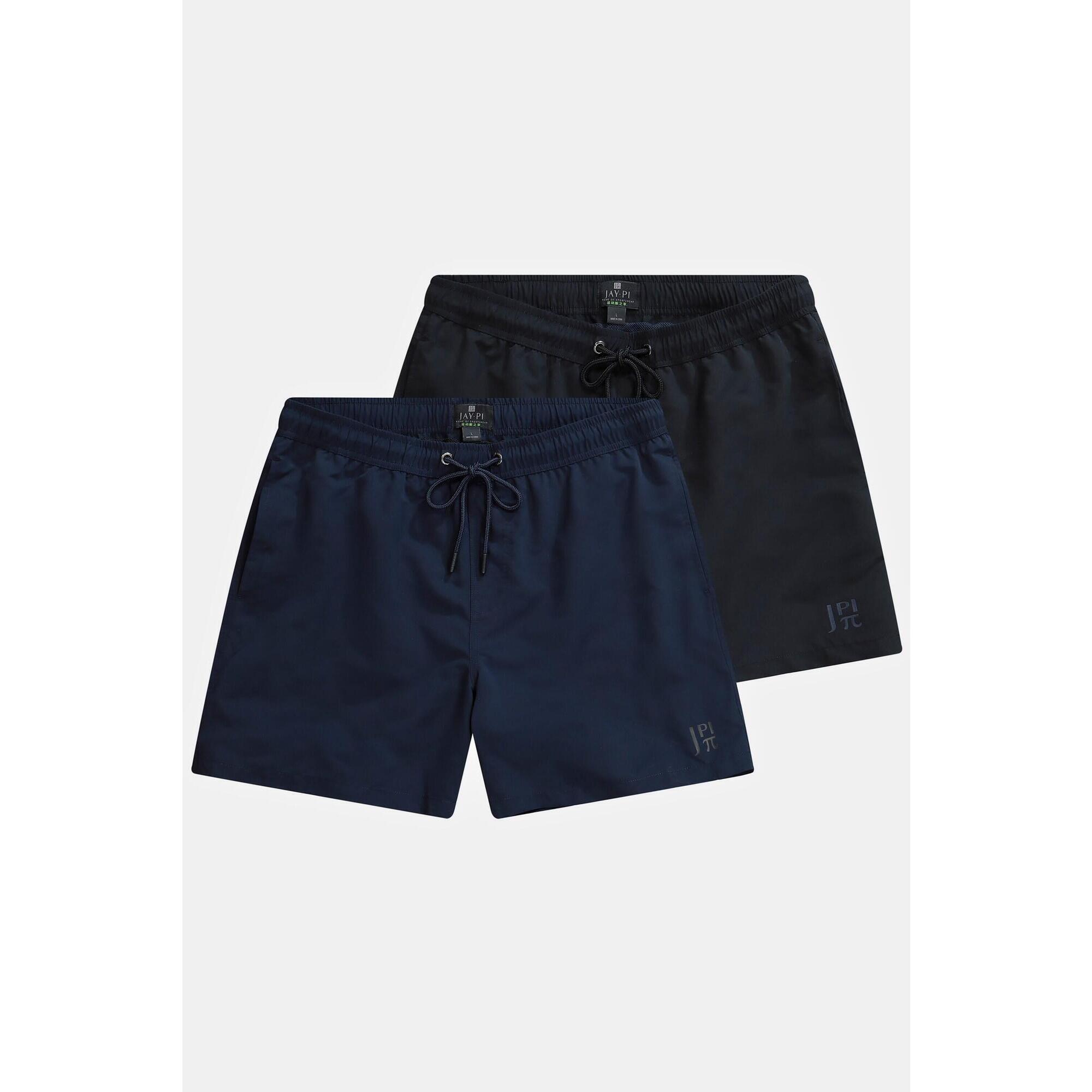 Jay-pi - Hommes Shorts De Bain Avec Taille Élastique - Boxer De Bain - Noir - 44 L - Decathlon