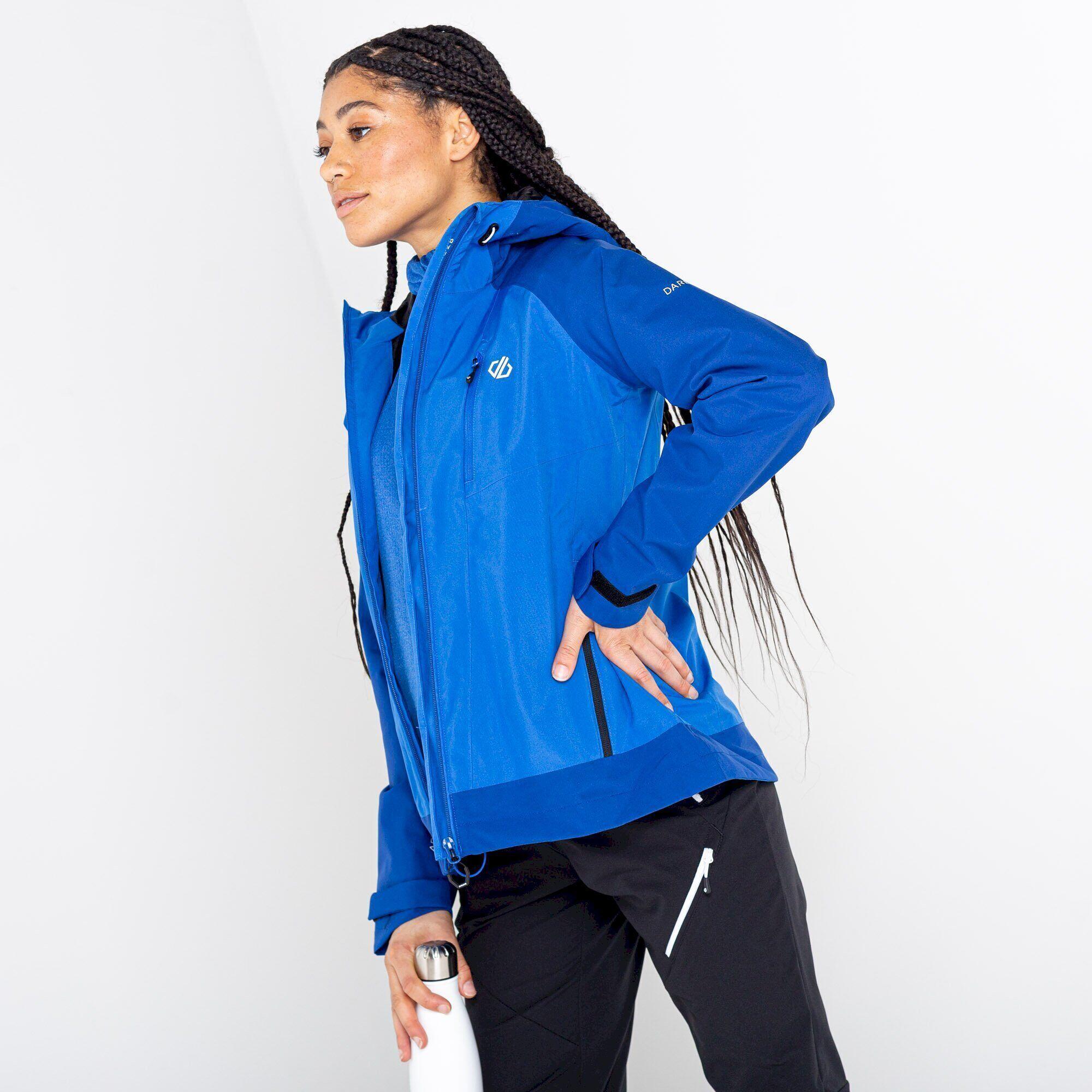 Womens/Ladies Veritas Era Waterproof Jacket (Stellar Blue/Space Blue) 3/5