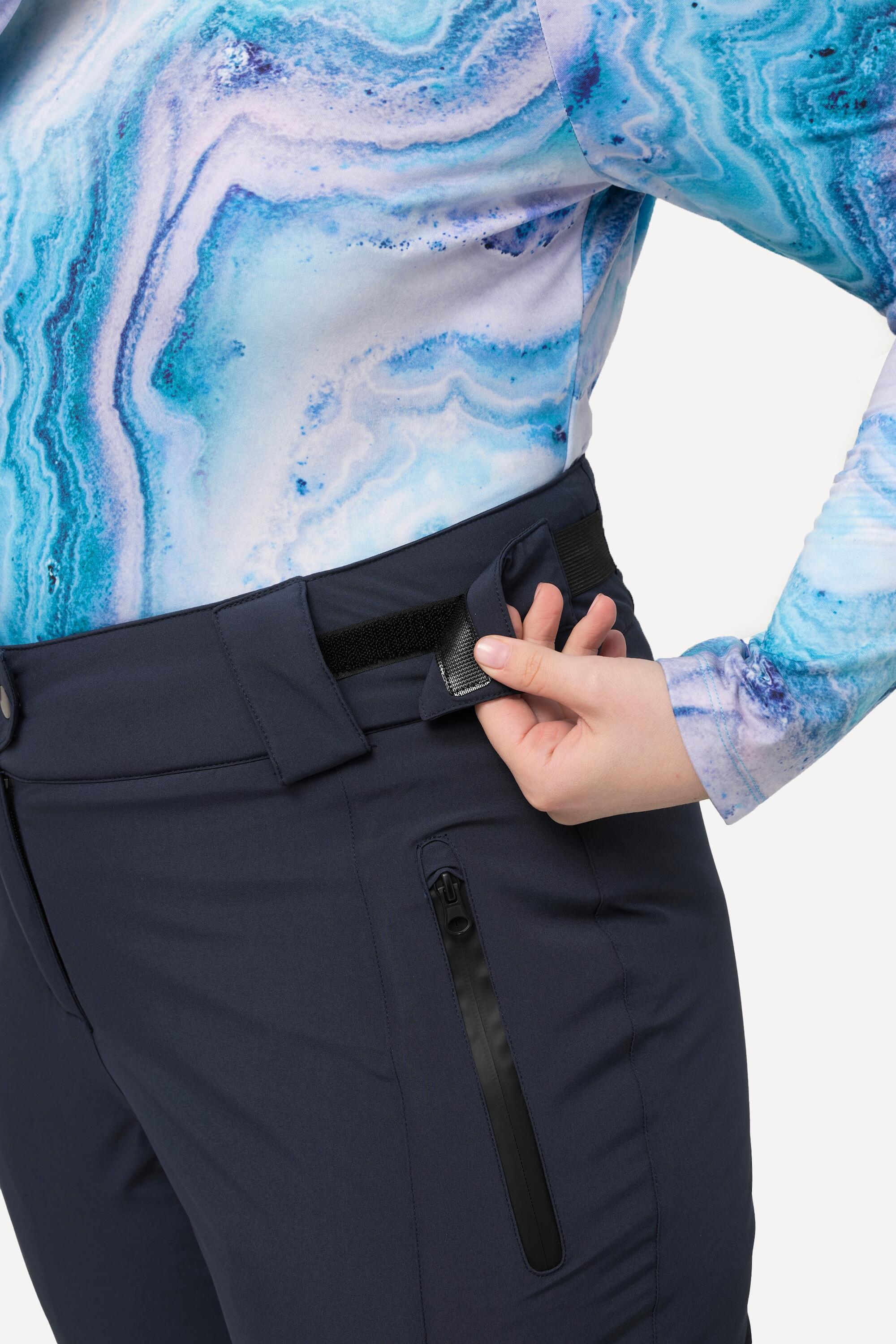 Femme Pantalon technique de ski HYPRAR matière imperméable et bande à scratch 3/6