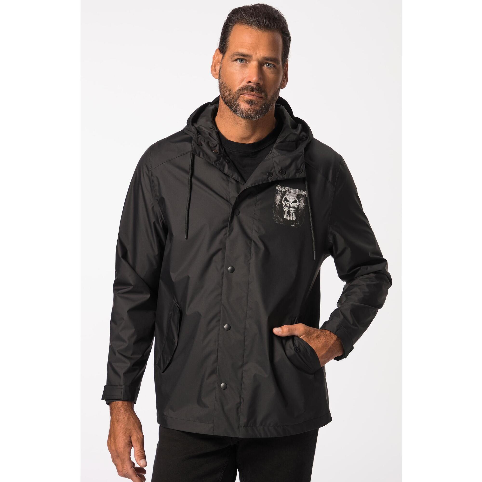 Jay-pi - Hommes Veste Imperméable Iron Maiden - Veste - Noir - Decathlon