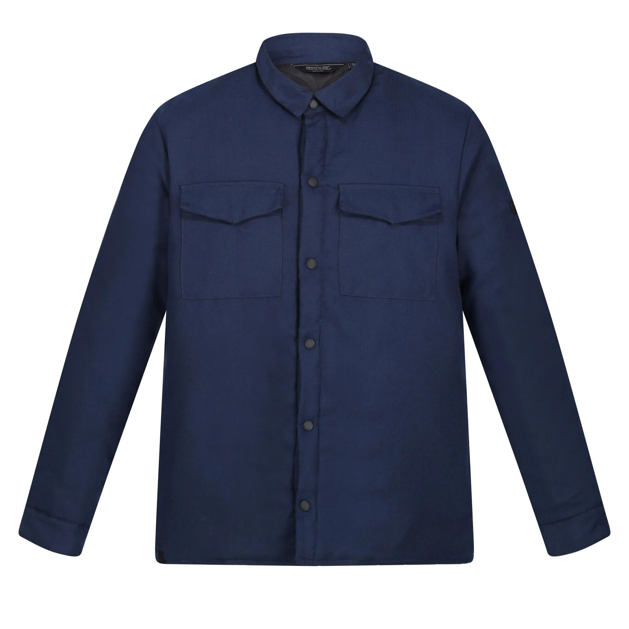 REGATTA Mens Gawayne Insulated Shirt (Navy)