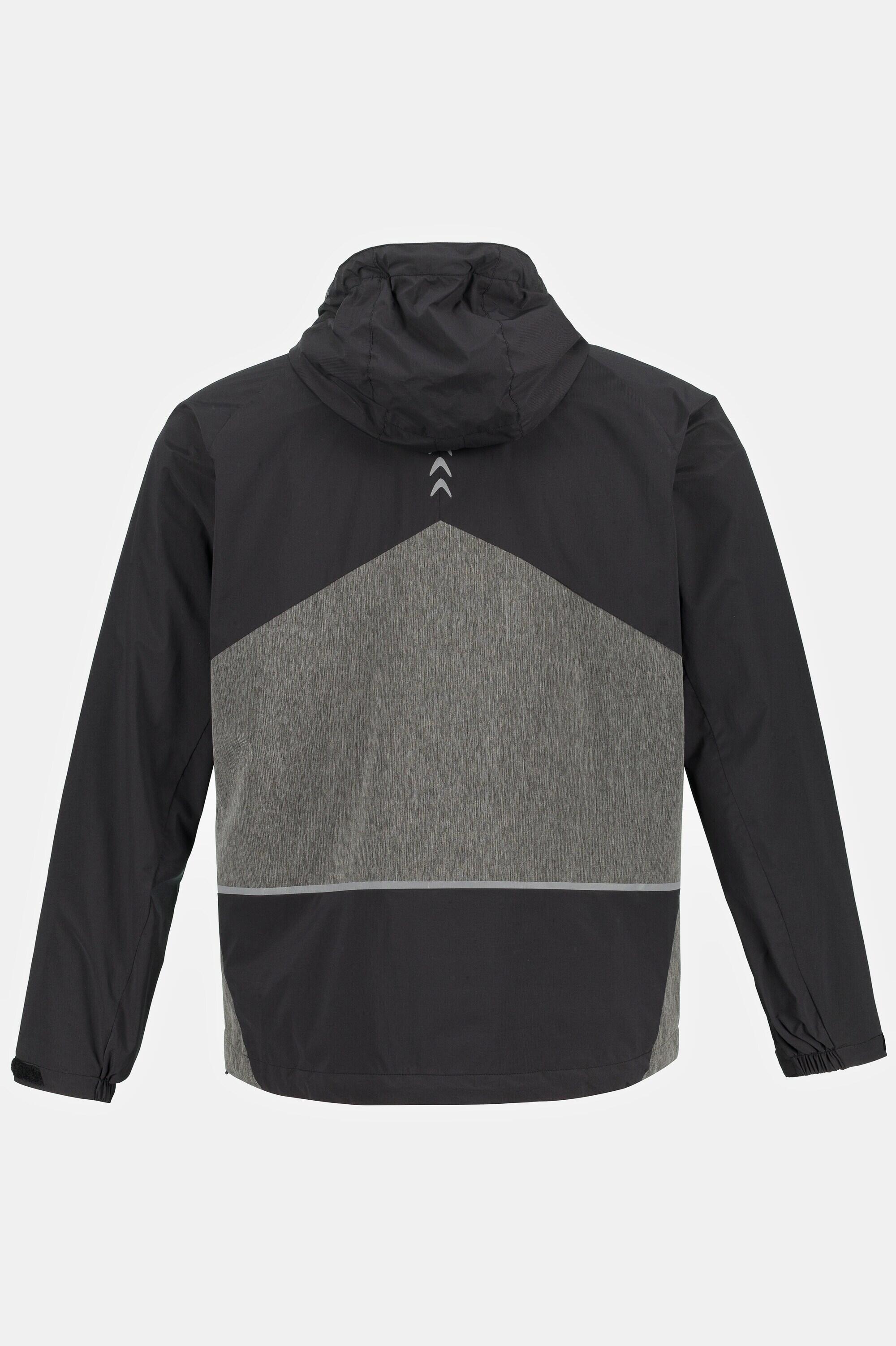 Heren Outdoorjack FLEXNAMIC® bikewear capuchonkraag mesh voering 10/11