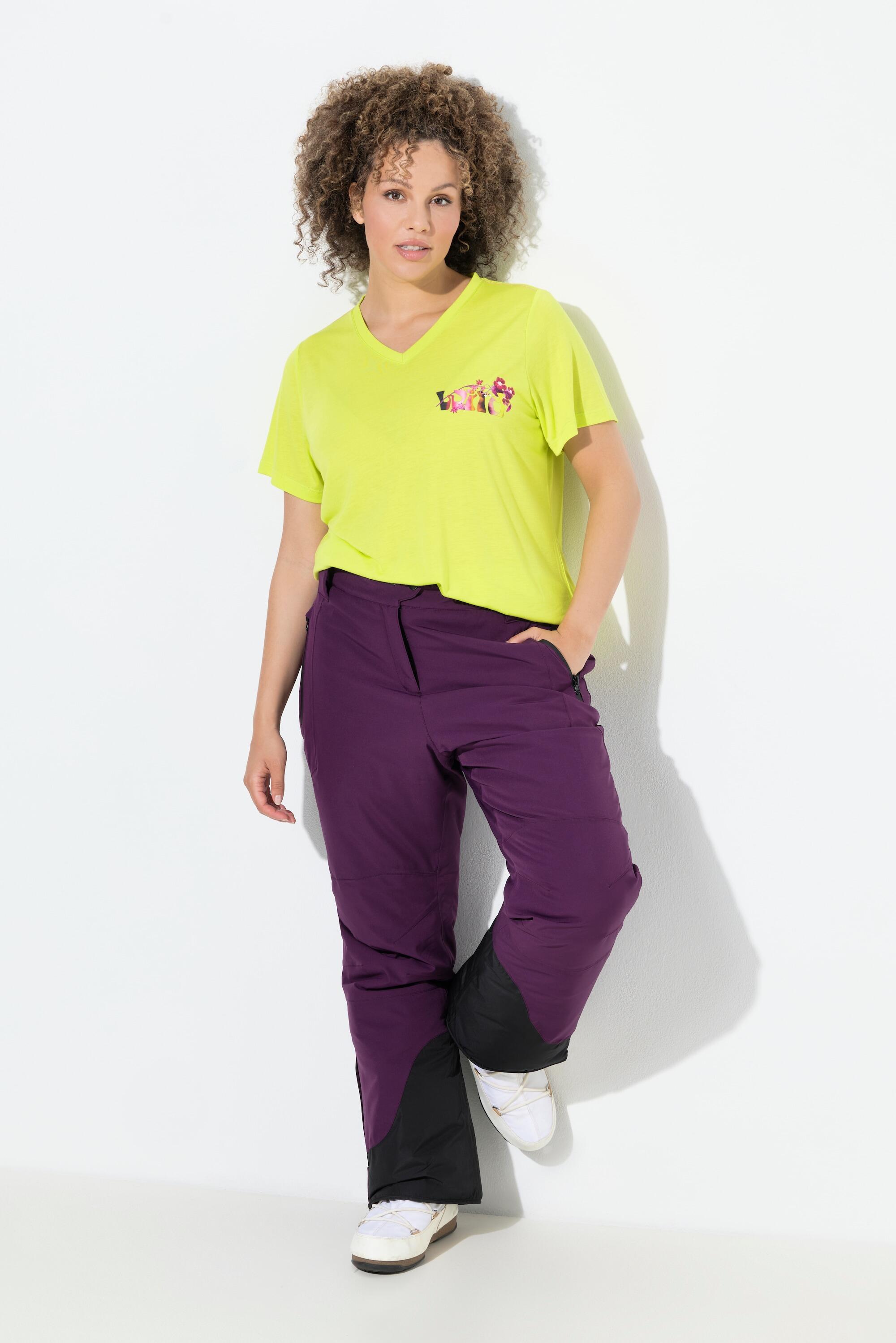 Femme Pantalon technique de ski HYPRAR matière imperméable et bande à scratch 6/7
