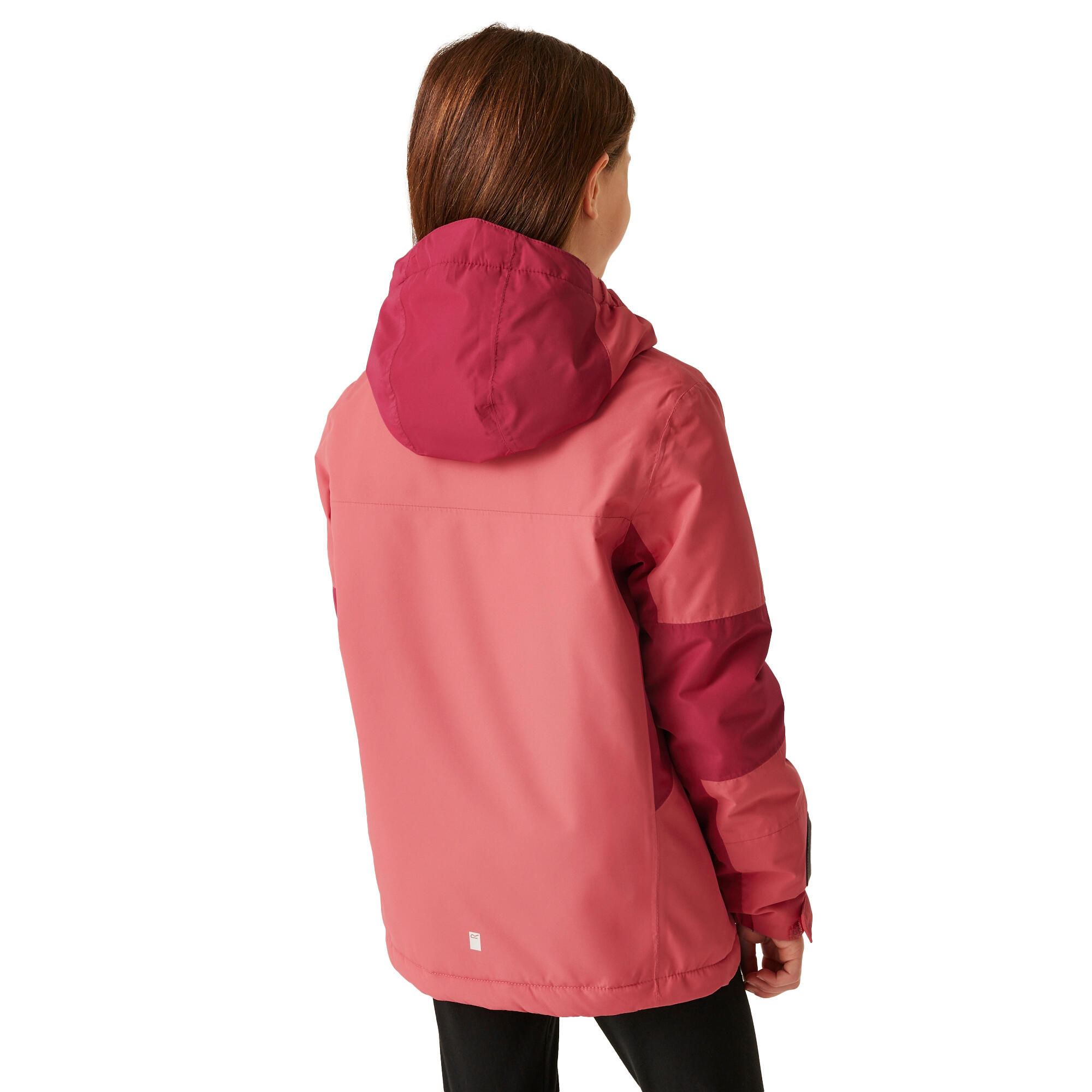 Veste Imperméable BEAMZ Enfant (Rouge Clair / Rouge Foncé) 3/5