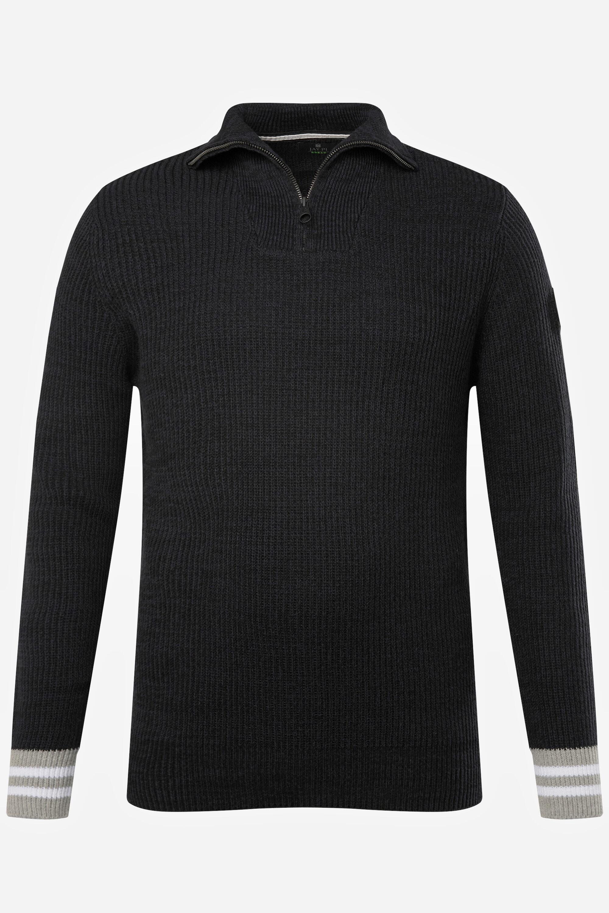 Hommes Pull en maille à col camionneur  collection Skiwear tricot côtelé 4/5
