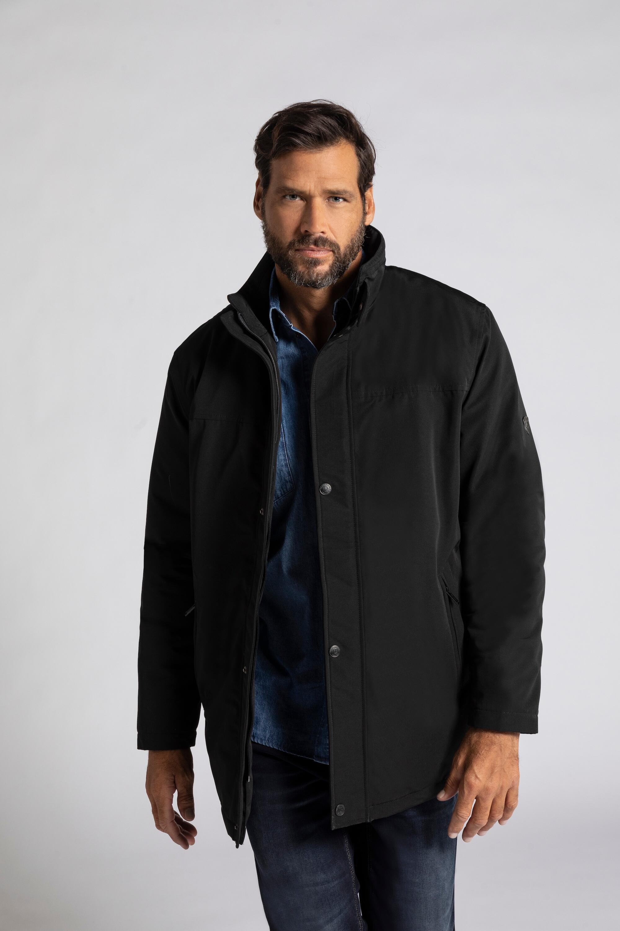 JAY-PI Men's Waterproof Jacket Business - Polyester, Windproof, Lightweight Quilting