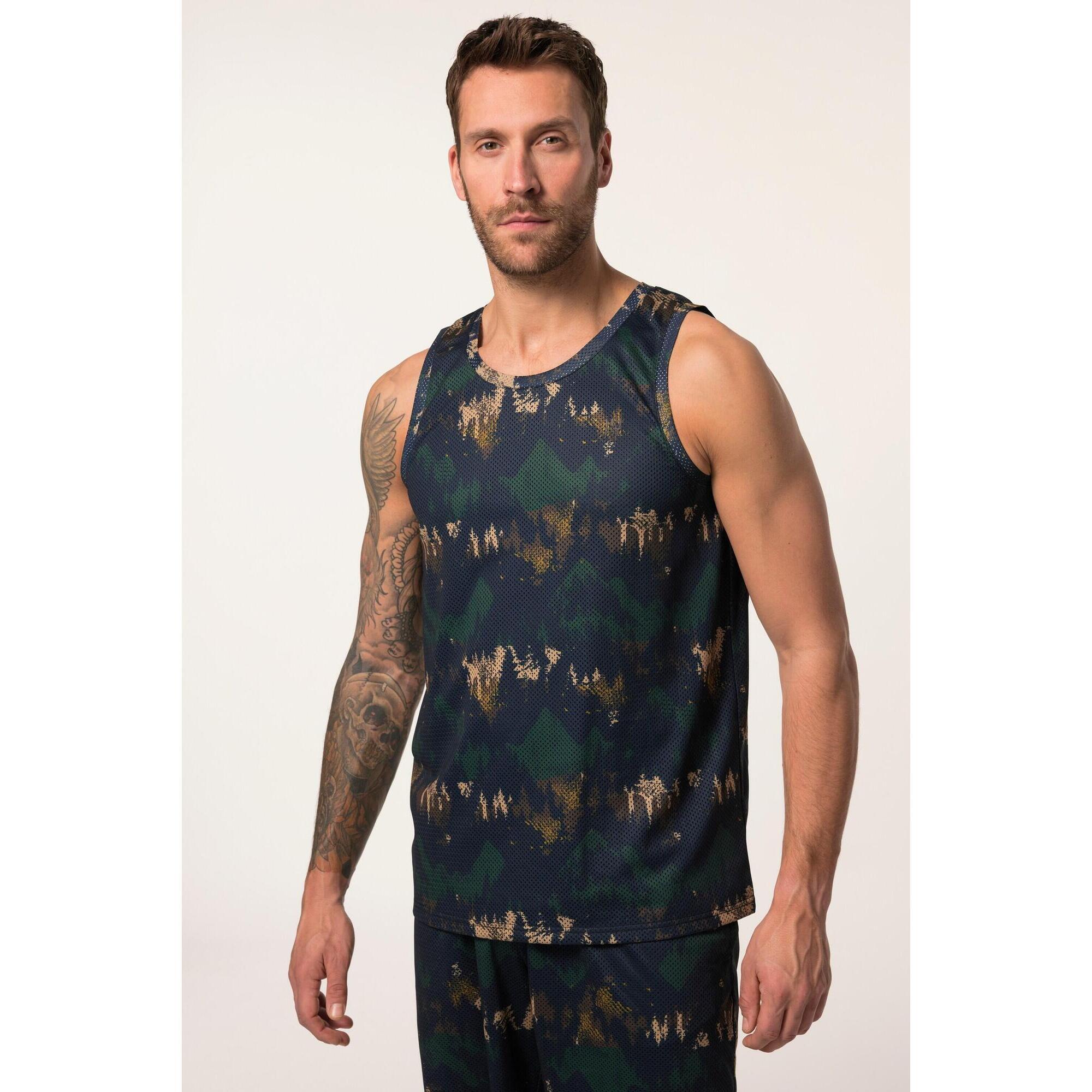 Jay-pi - Hommes Débardeur En Mesh Collection Fitness - Débardeur - Vert - Decathlon