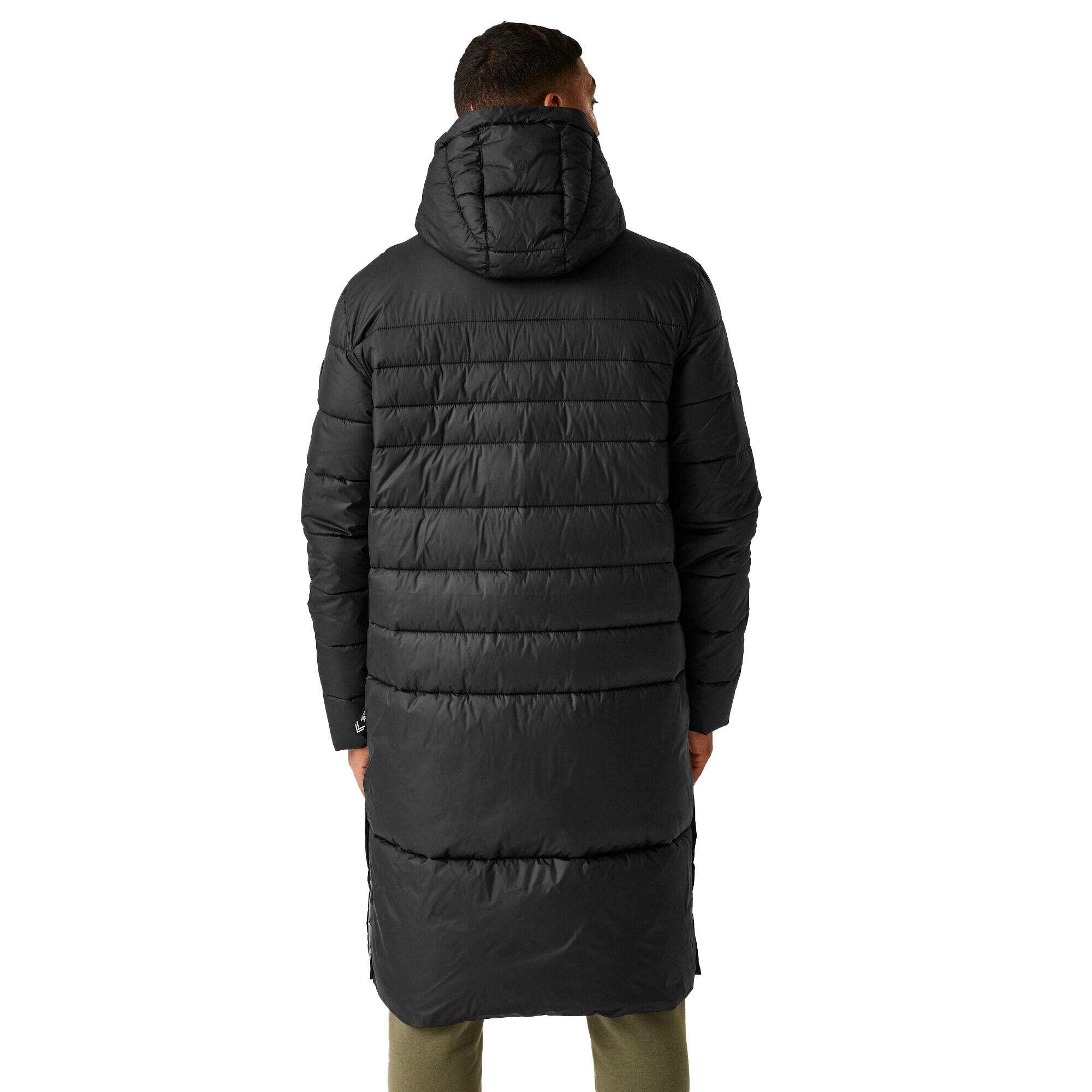 "Christian Lacroix Collongues" Steppjacke Lang für Herren Damen Schwarz 3/5